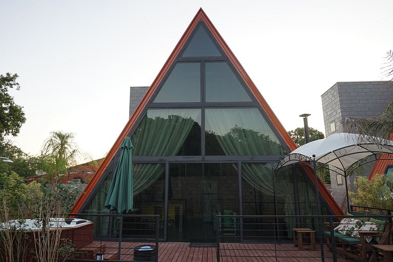 Chalé Verde Mata com jacuzzi privativa em Bonito