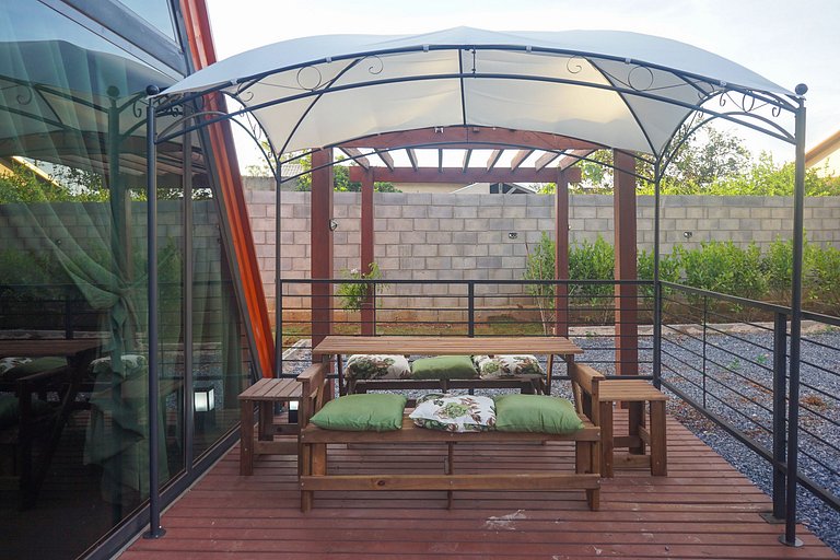 Chalé Verde Mata com jacuzzi privativa em Bonito