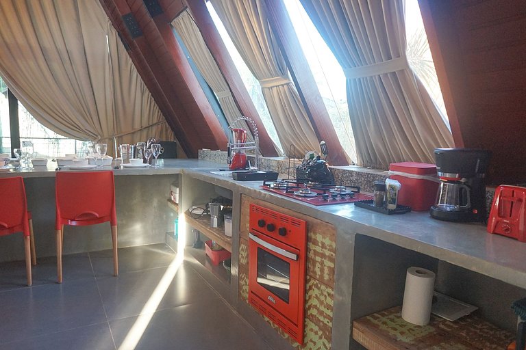 Chalé Verde Mata com jacuzzi privativa em Bonito