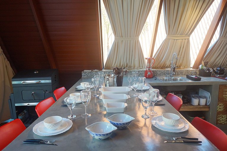 Chalé Verde Mata com jacuzzi privativa em Bonito