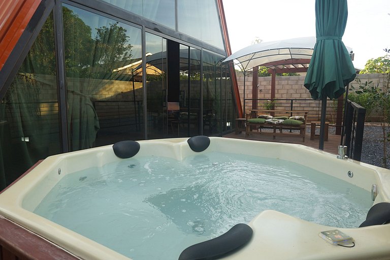 Chalé Verde Mata com jacuzzi privativa em Bonito