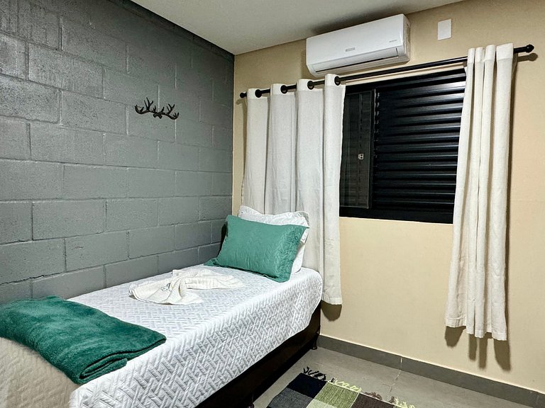 Chalé Verde Mata com jacuzzi privativa em Bonito