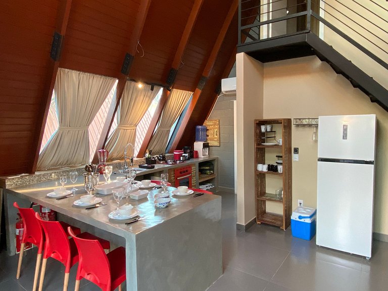 Chalé Verde Mata com jacuzzi privativa em Bonito