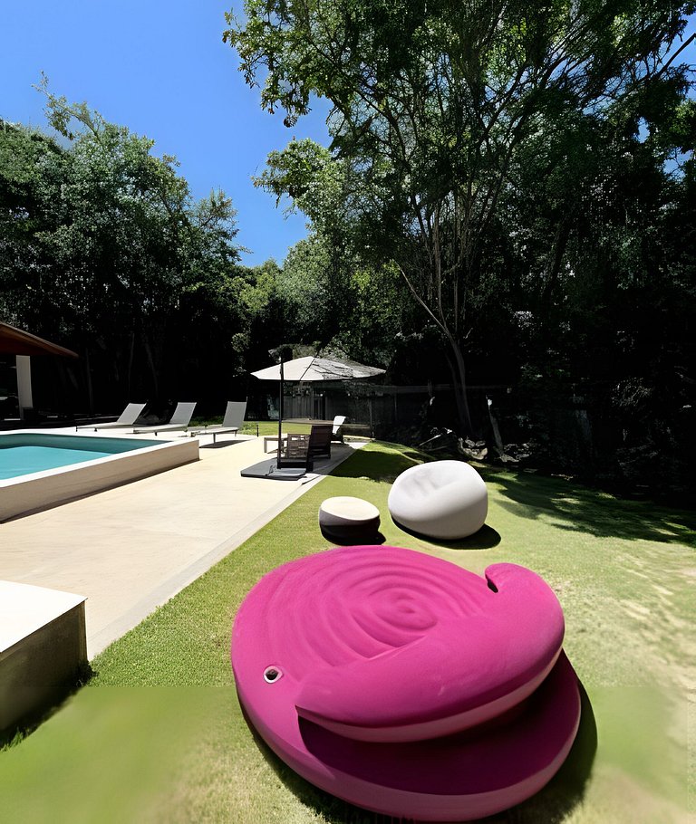 Casa com 4 suítes, piscina e sauna em Bonito - MS