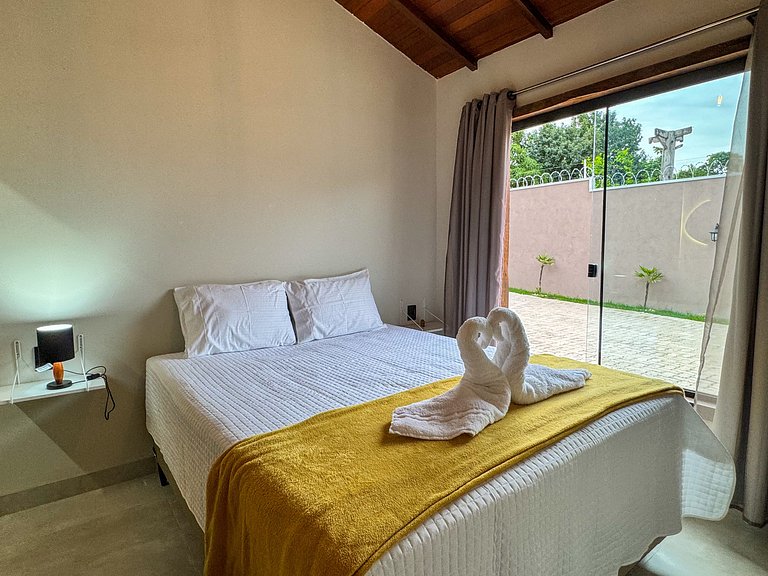 Flat Fernandes 01 confortável no Centro de Bonito