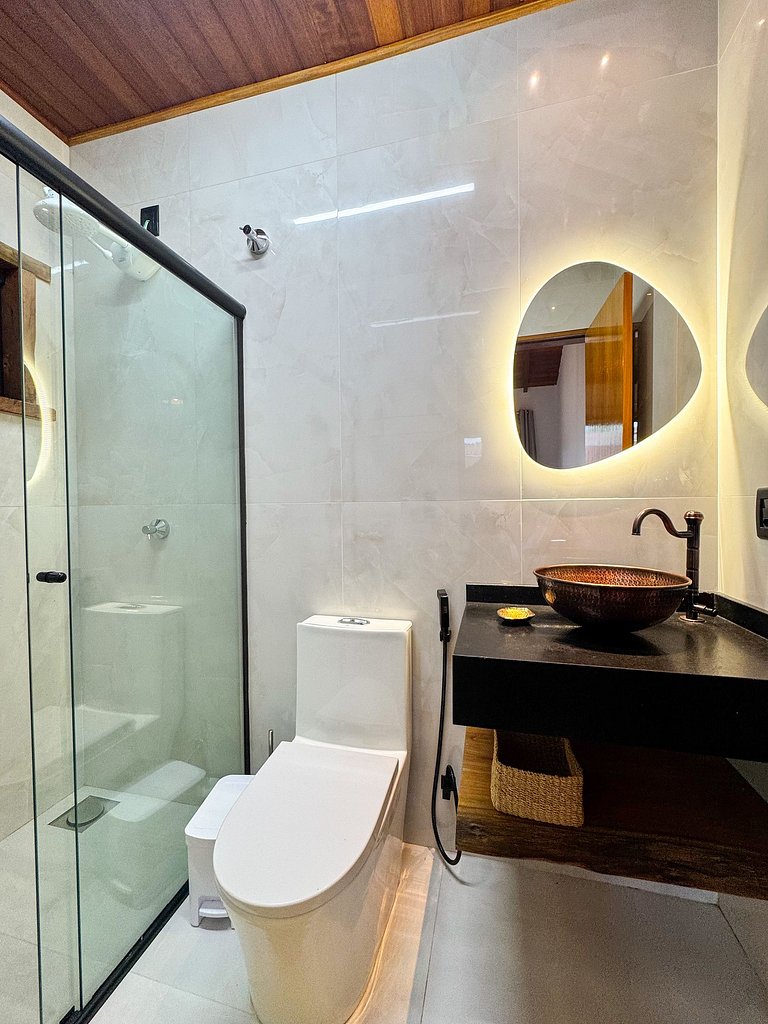 Flat Fernandes 01 confortável no Centro de Bonito