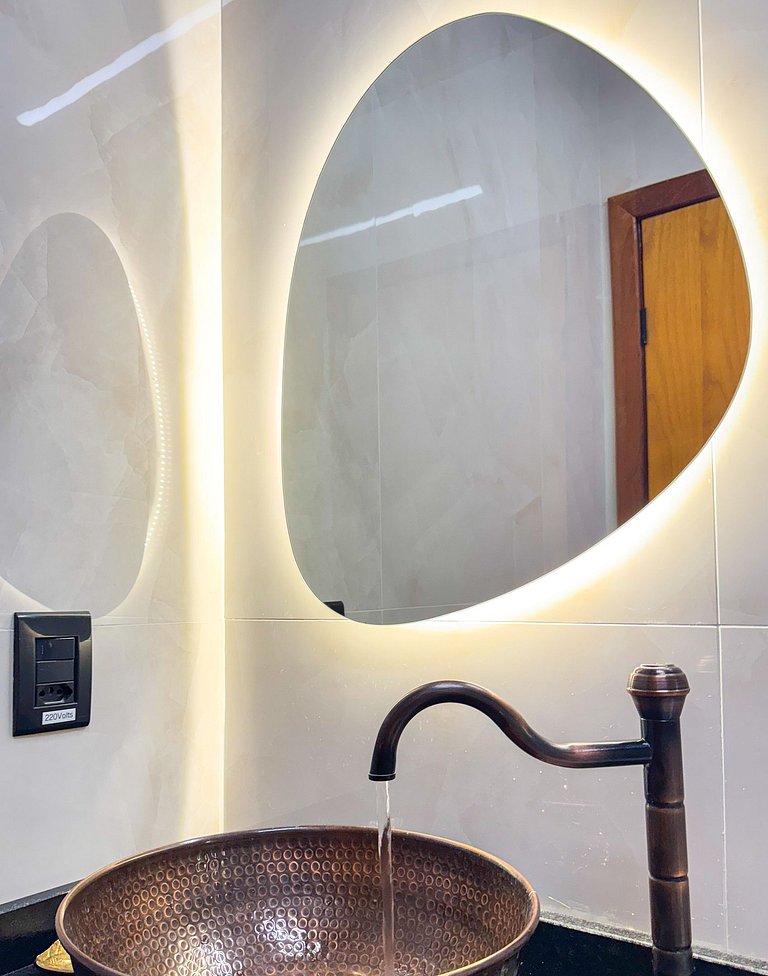 Flat Fernandes 04 confortável no Centro de Bonito