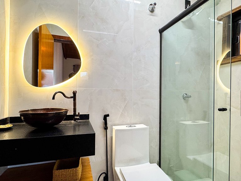 Flat Fernandes 04 confortável no Centro de Bonito