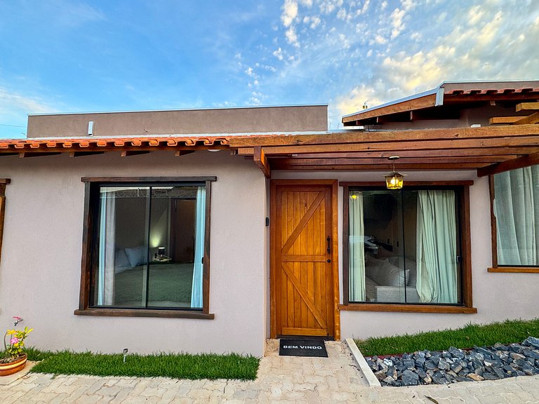 Flat Fernandes 04 confortável no Centro de Bonito