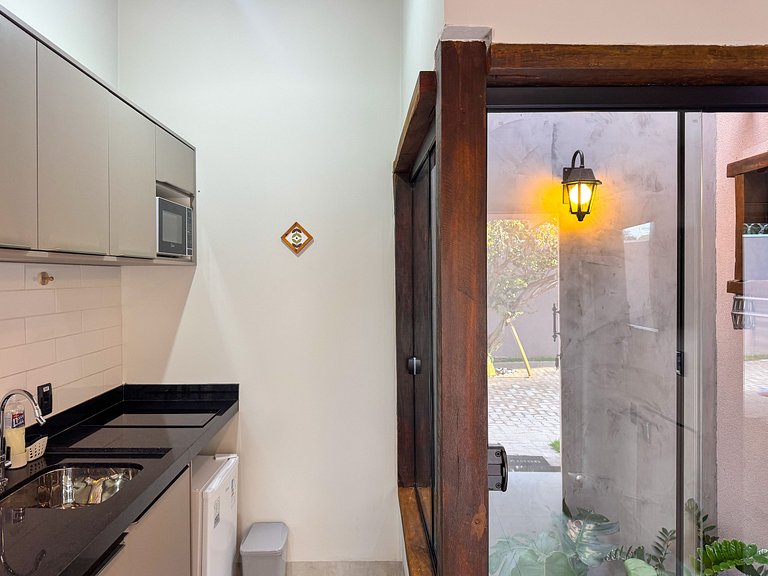 Flat Fernandes 04 confortável no Centro de Bonito