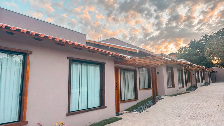 Flat Fernandes 04 confortável no Centro de Bonito