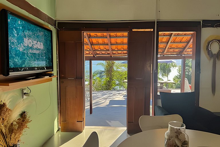 Casa na Ilha com piscina e praia