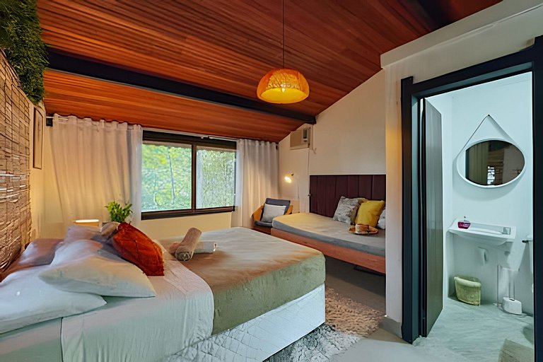 Casa na Ilha com piscina e praia