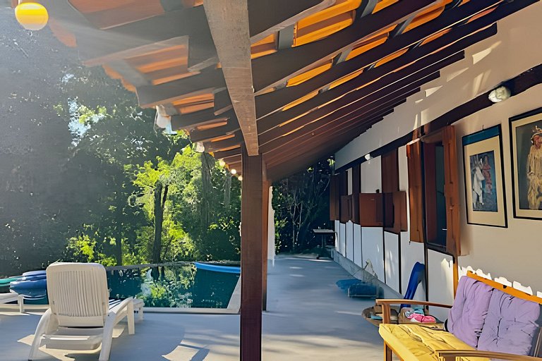 Paraíso em Angra: piscina + praia privativa