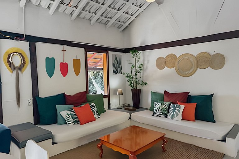 Casa na Ilha com piscina e praia