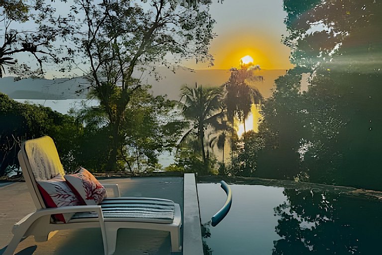 Casa na Ilha com piscina e praia
