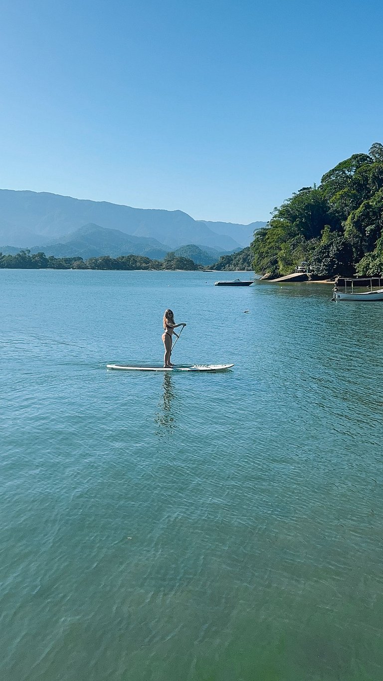 Casa na Ilha com piscina e praia