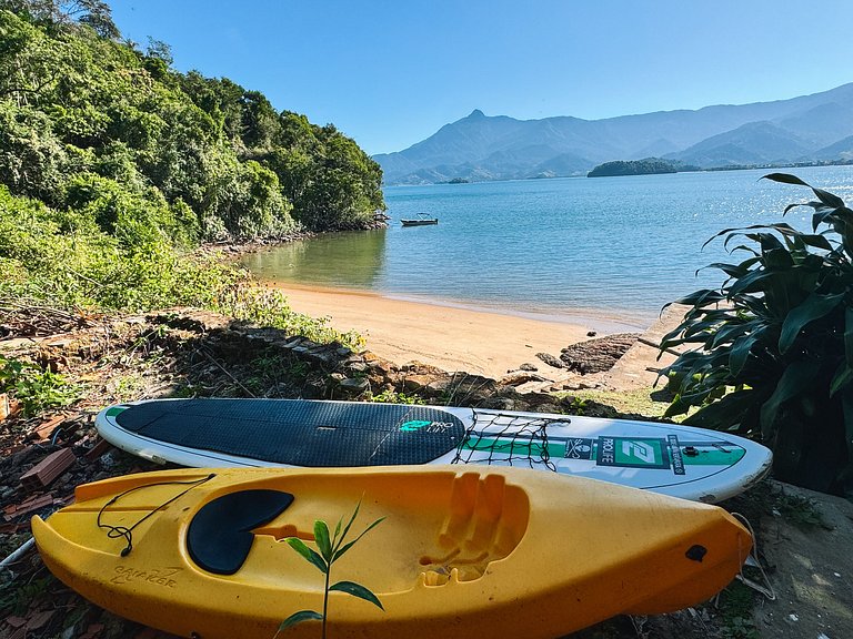 Casa na Ilha com piscina e praia