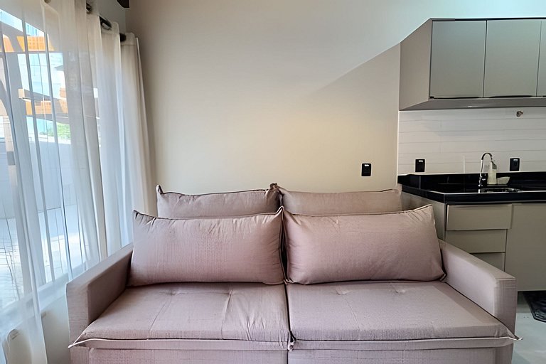 Flat Fernandes 06 confortável no Centro de Bonito