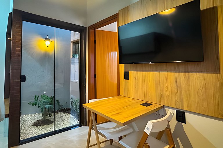 Flat Fernandes 05 confortável no Centro de Bonito