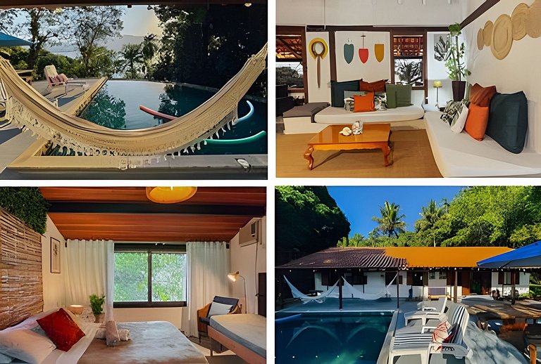 Paraíso em Angra: piscina & praia exclusiva