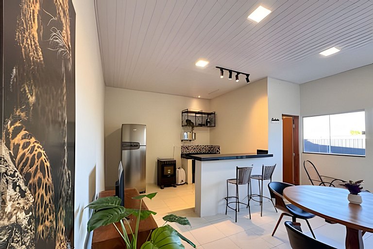 Flat Atemoia 1 | Próx à Pça da Liberdade Bonito/MS