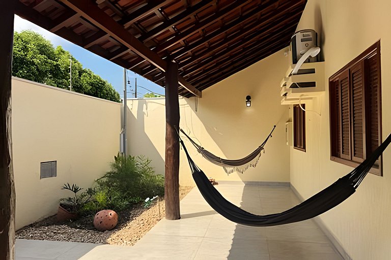 Casa com piscina para família em Bonito/MS