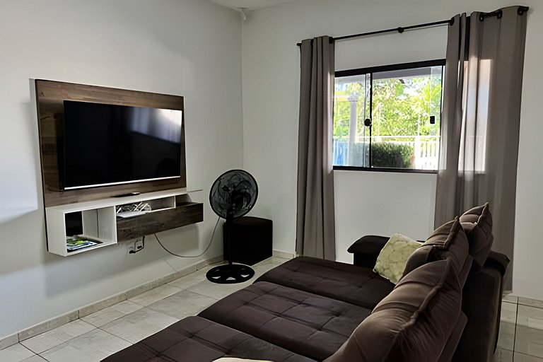 Casa exclusiva com piscina e sinuca em Bonito