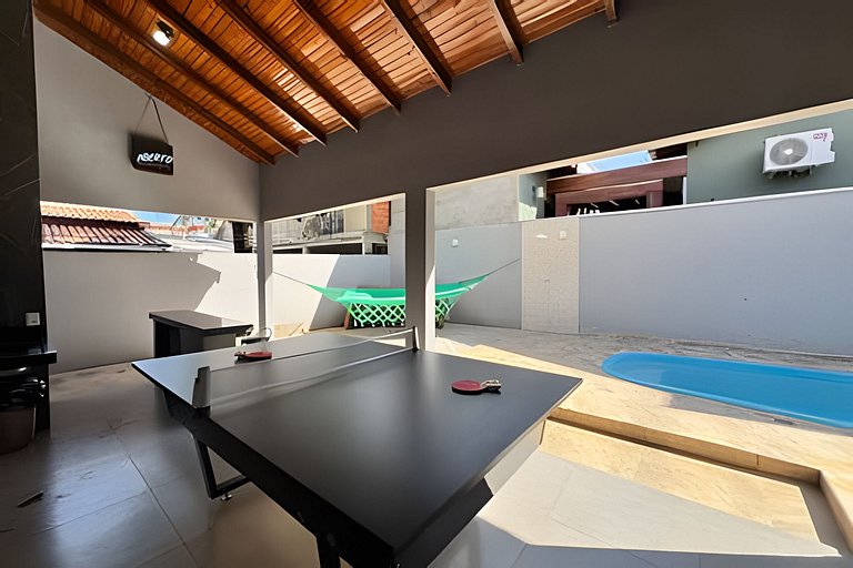 Casa exclusiva com piscina e sinuca em Bonito