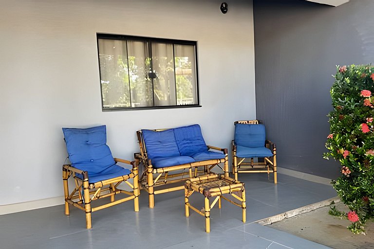 Casa exclusiva com piscina e sinuca em Bonito