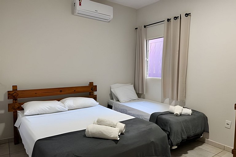 Casa exclusiva com piscina e sinuca em Bonito