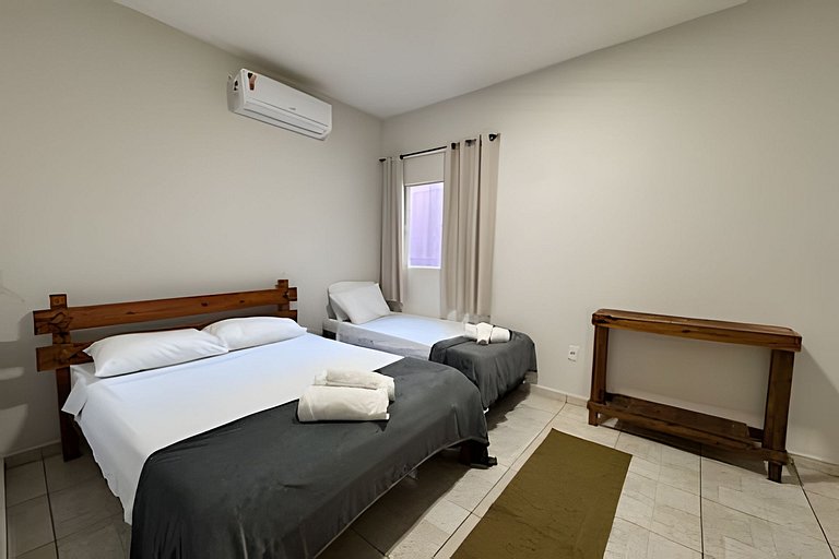 Casa exclusiva com piscina e sinuca em Bonito