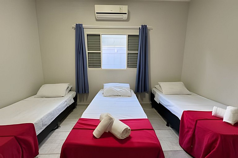 Casa exclusiva com piscina e sinuca em Bonito