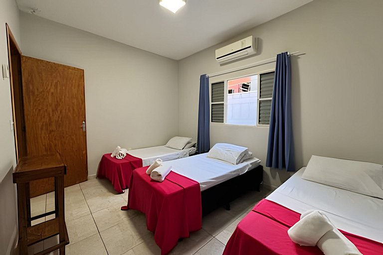 Casa exclusiva com piscina e sinuca em Bonito