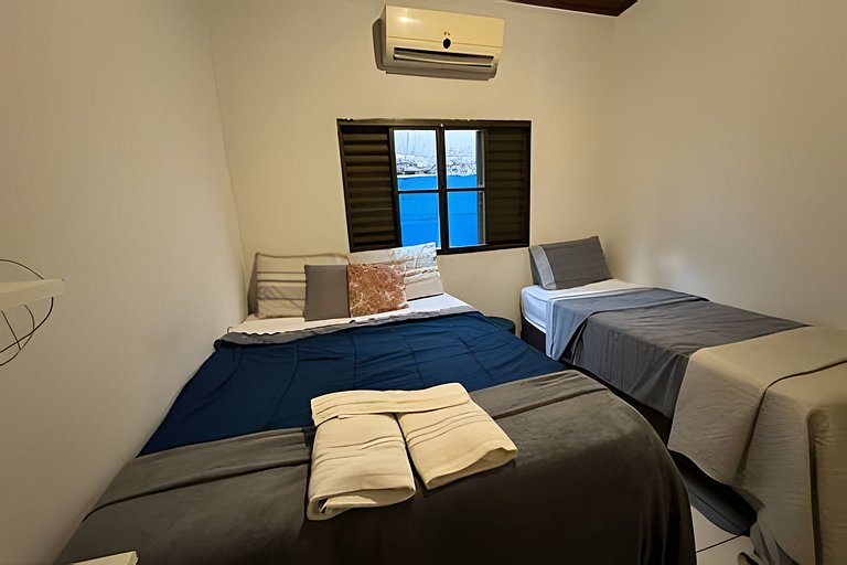 Piscina + 4 Quartos no Centro de Bonito