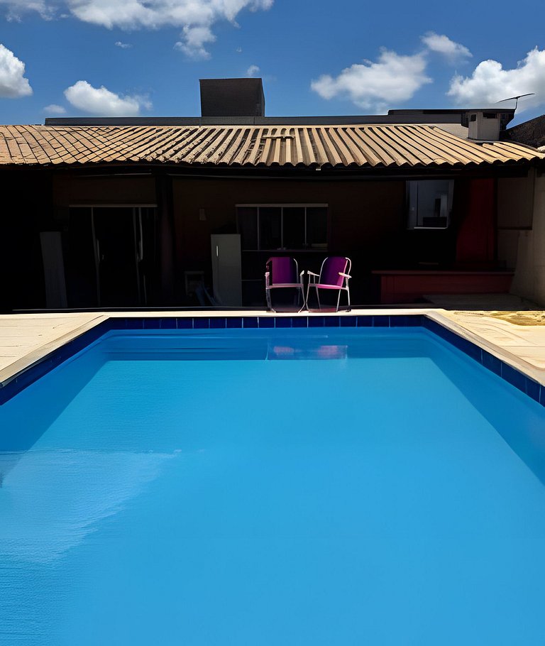 Piscina + 4 Quartos no Centro de Bonito