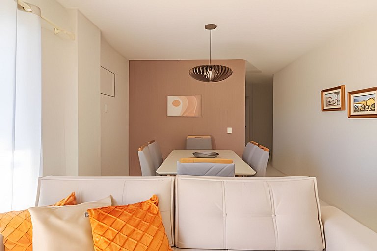 Apto 3 quartos na Passagem perto da Praia do Forte