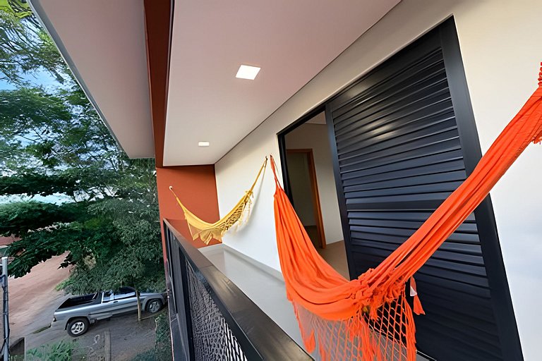 Casa Tuiuiú com 4 quartos e área gourmet em Bonito