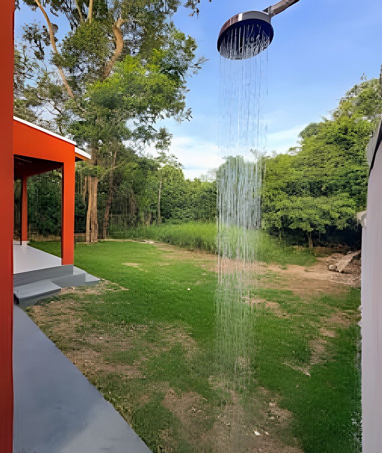 Casa Tuiuiú com 4 quartos e área gourmet em Bonito