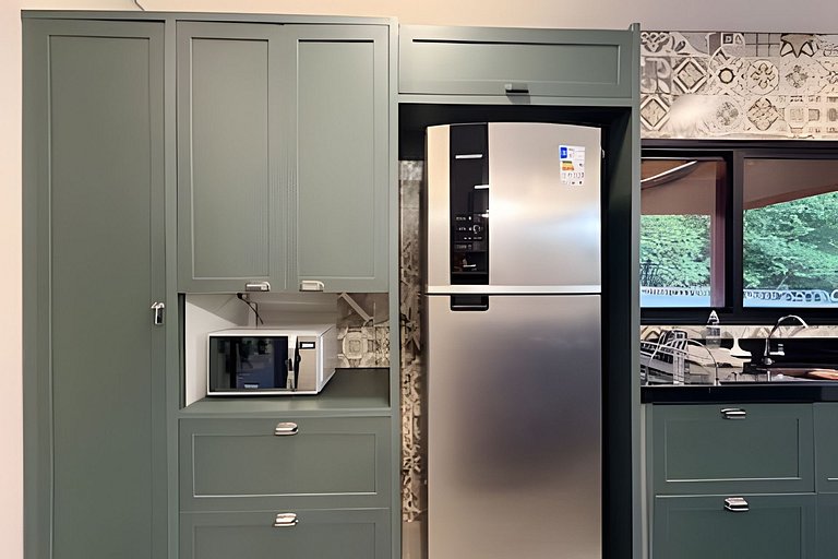 Casa Tuiuiú com 4 quartos e área gourmet em Bonito