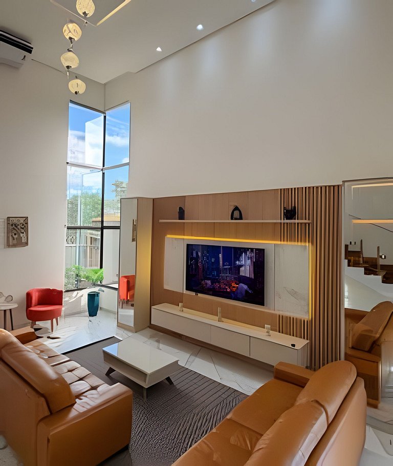 Casa para família com área gourmet em Bonito