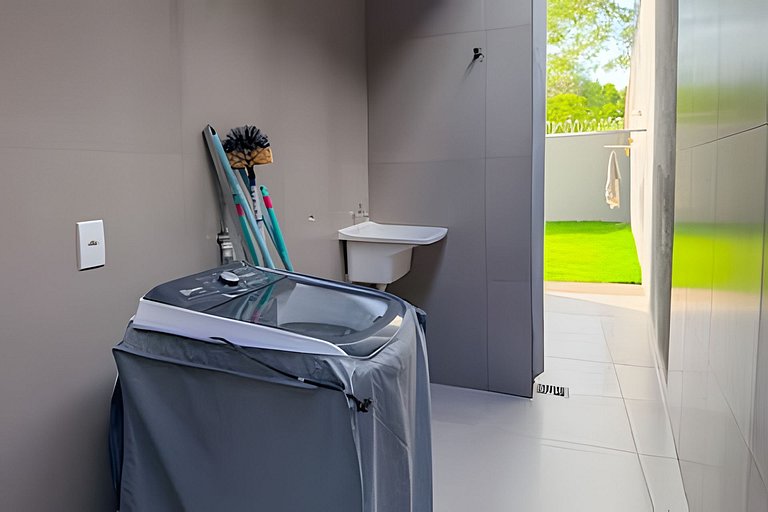 Luxo em Bonito: 4 quartos com área gourmet