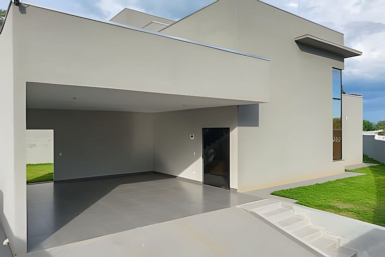 Luxo em Bonito: 4 quartos com área gourmet