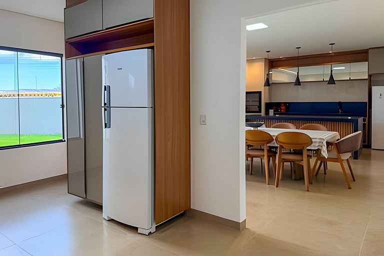 Casa para família com área gourmet em Bonito