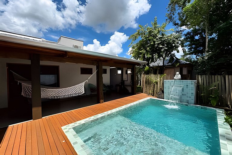 Casa Bali em Bonito–MS Linda decoração com piscina