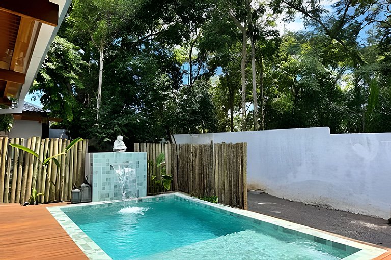 Casa Bali em Bonito–MS Linda decoração com piscina