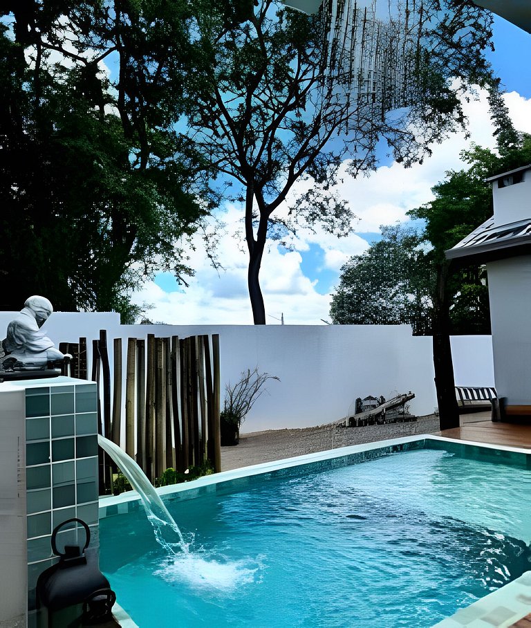 Casa Bali em Bonito–MS Linda decoração com piscina
