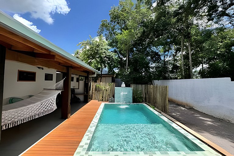 Casa Bali em Bonito–MS Linda decoração com piscina