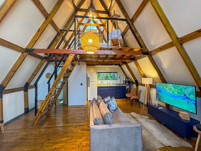 Chalé Moderno e Aconchegante com jacuzzi