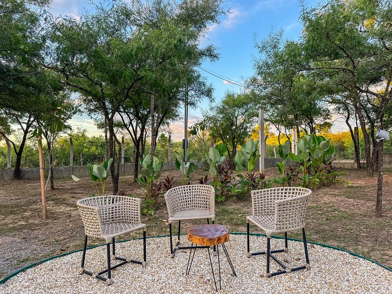 Chalé Moderno e Aconchegante com jacuzzi